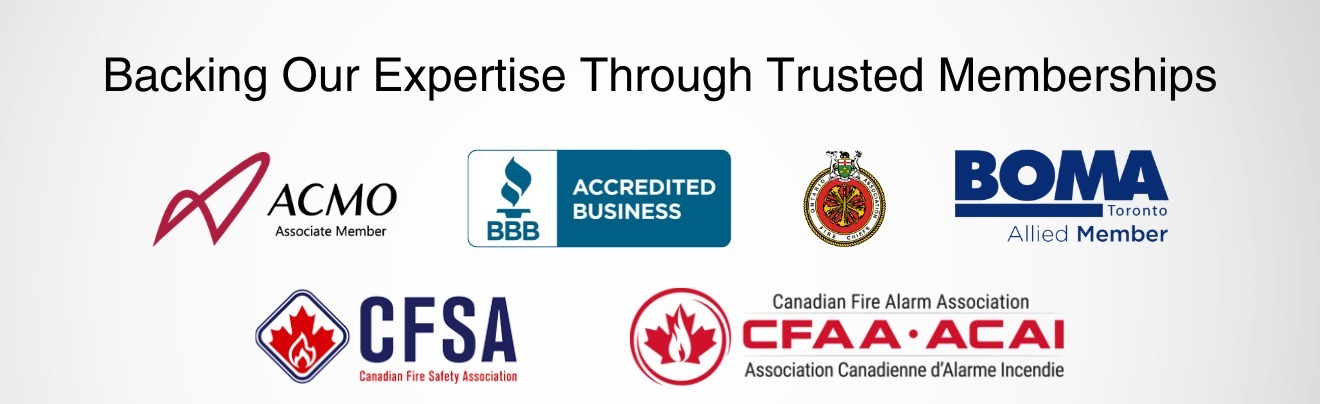 Safety Media -Backing Our Expertise Through Trusted Memberships Safety Media -Backing Our Expertise Through Trusted Memberships - ACMO, BOMA, CFSA, BBB, Ontario Fire Chiefs Association